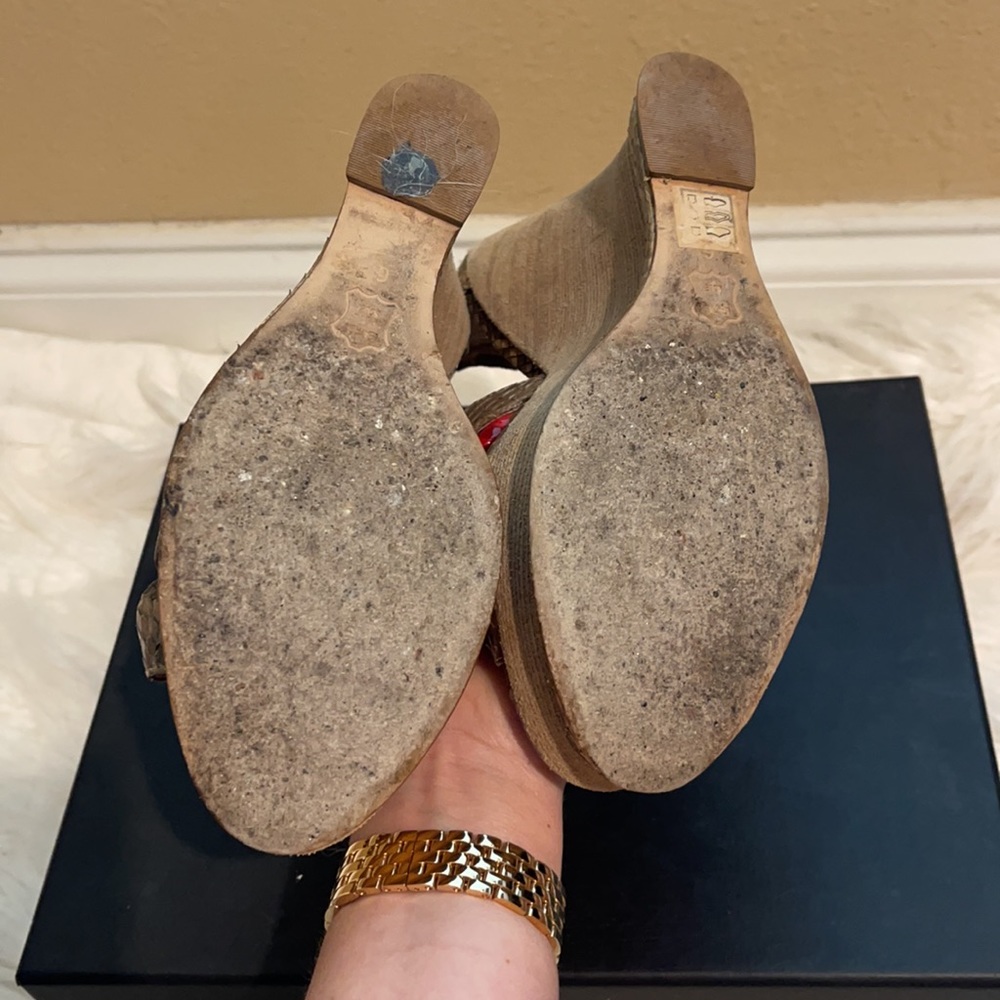 Alexandre Birman Genuine Python Platform Sandals 6 - image 5